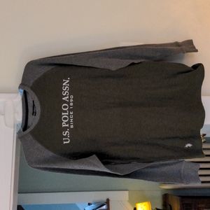 Men's US Polo Assn. Long sleeve crew neck t-shirt size M. Brand new with tags!